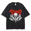 Camiseta Unisex de Griffith de Anime Berserk Camiseta Gráfica de Cómic Anime Harajuku Retro Hip-Hop Casual