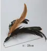 Suministros para Mascotas Juguetes para Gatos Pluma de Colores Cabezal de Repuesto Combinación Palo para Molestar Gatos Caña de Pescar Interactiva Fábrica Transfronteriza