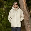 Ropa de Exterior para Correr Otoño e Invierno 2024 para Hombres y Mujeres, Ropa de Correr Suelta Transpirable Sencilla, Chaqueta Abrigo para Pareja, Impermeable Cortavientos
