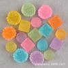 Accesorios de gelatina para dulces, juguetes de comida DIY, accesorios de resina, clip BB, tocado, accesorios para el cabello, material DIY, parche para zapatos con agujeros, venta al por mayor