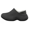 Pantuflas de Algodón para Hombre para Uso en Exteriores 2026 Nuevo Otoño/Invierno Engrosadas Cálidas Suela Gruesa Antideslizantes Impermeables Talón Cerrado Zapatos de Algodón para Mujer