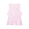 Roupas Europeias e Americanas Femininas Transfronteiriças Za Aliexpress Top Quente de Saia Curta com Detalhes de Nó