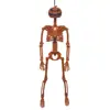 Halloween Hombre Esqueleto Pequeño 40cm Plástico Modelo Artificial Fiesta Ajustable Accesorios Decorativos Colgante Pequeño Cráneo Colgante Fantasma