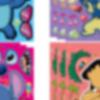 Venta al por mayor de juguetes de dibujos animados para niños, pegatinas de rompecabezas para hacer uno mismo, pegatinas de rompecabezas Shi Di Zi 9, pegatinas artesanales