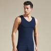 300g Ropa Interior Antibacteriana y Cálida para Hombre Camiseta Base de Terciopelo Alemán Autocalentable con Forro Polar sin Costuras Tops de Otoño e Invierno para Hombre