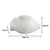Molde da Série Concha Marinha Roupas Epóxi Aromaterapia Gesso Concha Recipiente para Vela Tanque de Armazenamento Molde de Silicone