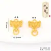 Accesorios DIY de Oro Arena Estilo Antiguo de Larga Duración y Sin Decoloración, Colgante de Cabeza de Toro que Atrae la Fortuna, Accesorios de Oro Arena de Moda y Versátiles, Cuentas Separadoras