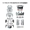 Adecuado para X166 (13-19) Kit de Carrocería Gl/Gls Mercedes-Benz Viejo a Nuevo, Kit de Modificación Gls63 Amg 2020