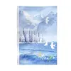 Cuaderno Shiguang B5 Inalámbrico Engrapado: Cuaderno Temático de Ilustración 'Reflexiones de Primavera', Cuaderno para Estudiantes, Papelería Esencial para el Regreso a Clases