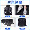 Accesorios Wholesale Yiwu Blanco 2.5cm de Ancho Cierre de Gancho y Bucle Negro Mezclado Parche de Cifrado para Atar