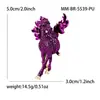 Broche do Cavalo do Zodíaco 2026, Personalizado e Requintado, Alfinete de Moda de Design de Alta Qualidade para Ternos e Casacos, Ideia de Presente