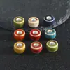 Acessórios para Joias DIY Contas Espaçadoras Cerâmicas Retrô Acessórios para Pulseira de Roupas Contas Soltas Material para Corrente de Celular Contas Espaçadoras