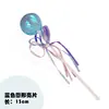 Decoración para Pastel de Globos Enchufe de 5 Pulgadas Celebridad de Internet ins Cumpleaños Plata Negro Lentejuelas Pequeñas Plumas Flamenco Adornos