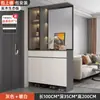 Gabinete de Entrada Frente a la Puerta, Gabinete Divisorio para Sala de Estar, Estantería de Almacenamiento, Gabinete de Almacenamiento de Lujo Ligero, Gabinete de Pantalla para Puerta, Gabinete de Zapatos Integrado