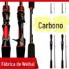 Luya Rod carbono Luya Rod preto punho da pistola cabo reto 1,8 m 2,1 m 2,4 Plug vara de pesca m ajustável Luya Rod