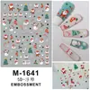 Pegatinas 5D en Relieve para Uñas Año Nuevo 2024 Dragón Chino Tótem Danza del León Fortuna Mahjong Calcomanías Adhesivas para Uñas