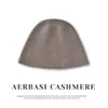 Venta al por mayor de fábrica Cachemira Transfronterizo Otoño/Invierno Estilo Nuevo Color Sólido Cálido Doble Hilo Engrosado Informal Sombrero para Cubrir la Cabeza Sombrero de Pescador