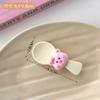 Color Caramelo Lindo Dibujo Animado Vajilla Horquilla Dulce Niña Clip Lateral Clip Pico de Pato Flequillo Horquilla para Cabello Roto Accesorios para el Cabello