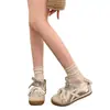 Zapatos de Entrenamiento Alemanes para Aumentar la Altura de Mujer 2026 Nuevo Primavera Retro Versátiles Ligeros Casuales Cómodos Zapatos de Pizarra Blancos