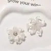 Adesivos coloridos foscos de vidro texturizado de alta qualidade, flor rabo de andorinha para cabelo, brincos de pino DIY, acessórios para chaveiro