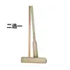 Mortero de Piedra y Marco de Madera para Machacar Pasteles de Arroz Pegajoso, Herramienta Manual para Machacar Pasteles de Arroz Pegajoso, Mortero de Piedra y Máquina para Machacar Arroz