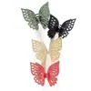 Hebilla de Cortina Nudo de Mariposa Hueco Exquisita Sensación de Alta Gama Habitación Dormitorio Corazón de Niña Decoración Sanadora Clip para Cortina del Hogar