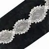 Renda Branca Solúvel em Água Renda de Linha de Algodão DIY Decoração de Roupas Acessórios Cortina Sofá Mesa Cadeira Mesinha de Cabeceira Malha