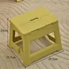 Taburete Plegable Portátil Grueso para Pesca al Aire Libre para Adultos y Niños, Taburete de Plástico para Acampar para Uso en Casa