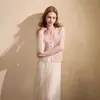 Suéter Sencillo Adelgazante Estilo Coreano para Mujer 2025 Primavera Nuevo Versátil Cárdigan de Cachemira