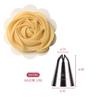 Boquilla para manga pastelera Xyt 5 6 8 10 12 14 16 18 20 dientes tamaño grande mediano pequeño frijol soluble galleta rosa