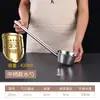 Cucharón de sopa al por mayor tamaño grande para servir sopa cuchara de agua de acero inoxidable cuchara de mango largo pala de agua cantimplora para sacar avena cucharón de sopa grande pala de agua