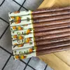 Palillos de Bambú, Palillos de Caqui, Palillos de Bambú Estampados, Antimoho y Antideslizantes, Venta al por Mayor de Fabricante de Bambú Natural