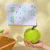 Linda Manzana de Peluche Descompresión Manzanita Juguete Sanador Compañero de Escritorio Muñeca Pareja Juguete Día de San Valentín Chino Regalo de Nochebuena