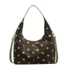 2026 Bolso Tote Nuevo Estilo Coreano de Lunares, Gran Capacidad, Bolso Vintage de Moda Tendencia, Bolso de Hombro Casual Elegante para Viajar