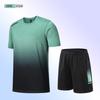 Nuevo Traje Deportivo para Hombres y Mujeres Team Building Casual Fitness Ropa Transpirable de Secado Rápido Ropa de Entrenamiento para Atletismo y Running de Manga Corta