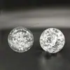 Bola de Cristal de Vidrio Agrietado Hielo Rueda Feng Shui Bola Escultura de Roca Fuente de Agua Corriente Acuario Mesa de Té Adornos Creativos de Cuentas de Vidrio