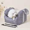 Cama para Perro Portátil para Asiento de Pasajero, Bolsa Transportadora para Perro de Tamaño Mediano, Cama para Perro Desmontable y Portátil, Entrega el Mismo Día