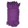 Cuerda de seda de poliéster multicolor de 10 m con accesorios SM incluidos. Cuerda divertida para esclavas adultas.