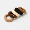 Nuevas scrunchies de alta elasticidad, engrosadas y reforzadas, bandas para el cabello duraderas sin costuras para mujer