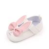0-1 ano de idade menina sapatos de criança de fundo macio sapatos de bebê dos desenhos animados coelho PU sapatos de couro todos- combinar sapatos de princesa BSK-3032