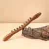 Palo de Masaje de Sándalo Dragón y Fénix con Nueve Bolas, Rascador de Meridianos de la Espalda, Palo de Masaje Universal para Espalda, Columna Cervical y Cuerpo Entero