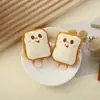 Muñeca Colgante de Peluche de Dibujos Animados Broche Lindo Muñeco de Hamburguesa Papas Fritas Tostada Llavero de Pierna de Pollo Accesorios Decorativos