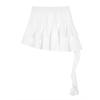 Falda Jacquard Estilo Coreano de Cintura Alta Línea A Tipo Pastel para Mujer en Verano Tallas Grandes mm Gorditas Falda Tallas Grandes para Cubrir la Carne y Lucir Delgado 65432