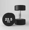 Haltere Masculino Ginásio Doméstico Comercial Branco Redonda Head Wrap Borracha Feminino Aço Puro Fixo Dumbbell Set Combinação