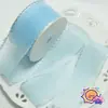 Cinta de tul triangular brillante de doble cara, material para lazo de accesorio para el cabello DIY hecho a mano, accesorio para sombrero de paja de ropa, empaque de caja de regalo