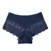 Estilo europeo y americano, lencería sexy para mujer de talla grande, con ribete de encaje, tejido de seda helada transpirable y de secado rápido, refuerzo de algodón antibacteriano y diseño triangular de alta elasticidad