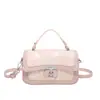 Bolso de Mano Cuadrado Pequeño Estilo Coreano de Moda de Este Año para Mujer, Bolso de Hombro con Hebilla de Cierre Nuevo de Moda Verano 2026, Bolso Cruzado para Viajes