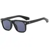 2026 Nuevas Gafas de Sol Hip-Hop de Moda Europeas y Americanas Personalizadas con Montura Cuadrada y Remaches, Gafas de Sol para Hombre con Protección Solar Transfronteriza