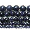 Ventas Directas de Fábrica Arena Azul Cuentas Sueltas Accesorios para Joyería Pulsera DIY Hilo Cielo Estrellado Piedra de los Deseos Cuentas Hechas a Mano Productos Semiacabados