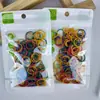 Bolsa S76 color banda de goma banda de goma desechable banda de goma para niños banda de goma de color tienda de 1 yuan suministro de 2 yuanes